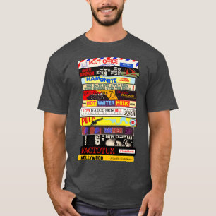T-shirt Pile de livres Charles Bukowski