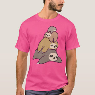 T-shirt Pile de paresseux