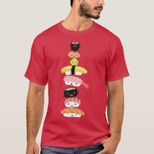 T-shirt Pile de Sushi