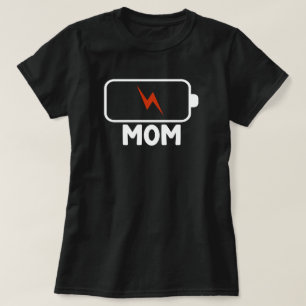 T-shirt Pile Vide de Maman Drôle Femmes Famille