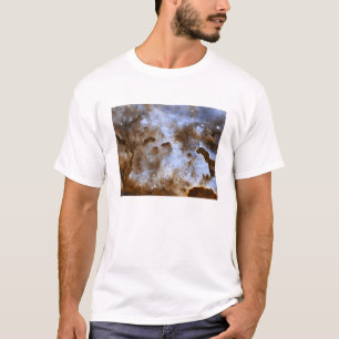 T-shirt Piliers de Étoile-Formation de nébuleuse de Cari