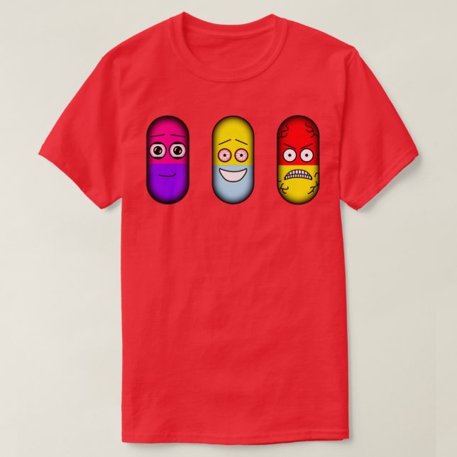 T-shirt Pill Brothers le 2ème (Design devant)