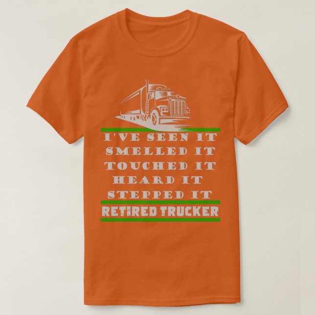T-SHIRT PILOTE-CAMION RETIRÉ (Design devant)