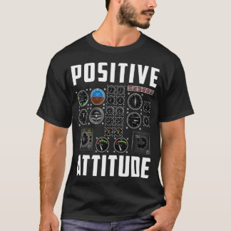 T-shirt Pilote d'attitude positive