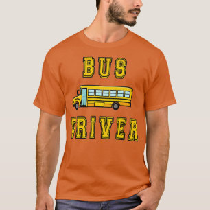T-shirt Pilote d'autobus École 6