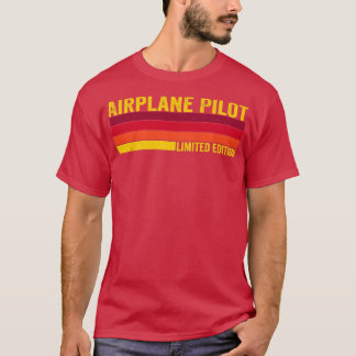 T-shirt Pilote d'avion