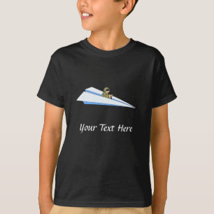 T-shirt Pilote d'avion en papier amusant