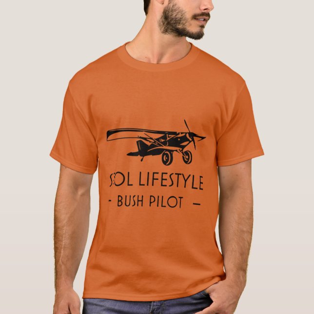 T-shirt Pilote de brousse (Devant)