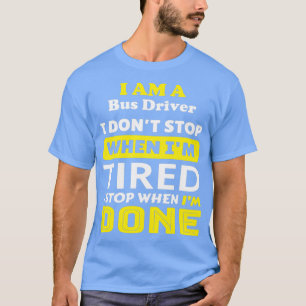 T-shirt Pilote de bus 11