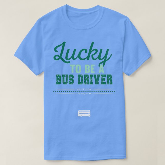 T-shirt Pilote de bus 2 (Design devant)