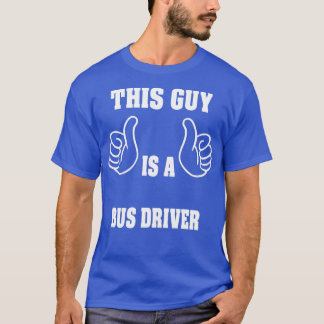T-shirt Pilote de bus 8