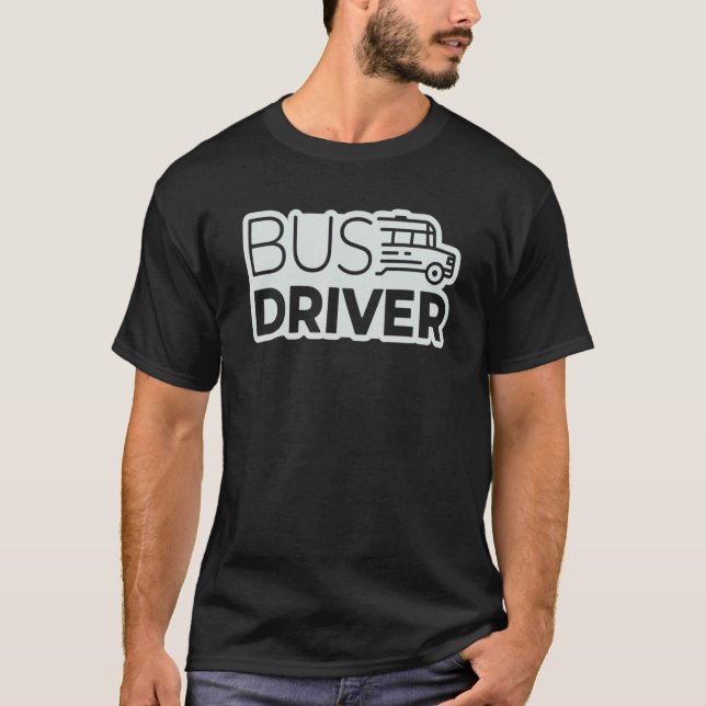 T-shirt Pilote de bus Bus 2 (Devant)