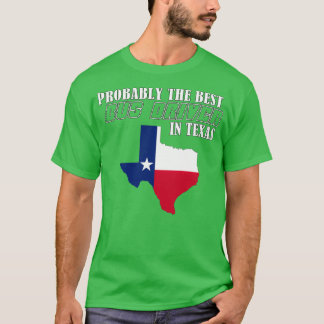 T-shirt Pilote de bus de carrière au Texas