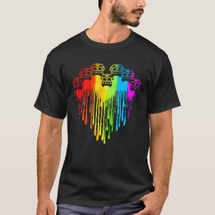 T-shirt Pilote de bus Gay pride de coeur Lgbt drapeau arc-
