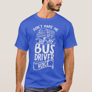 T-shirt Pilote de bus opérateur de travail vocal Busman co