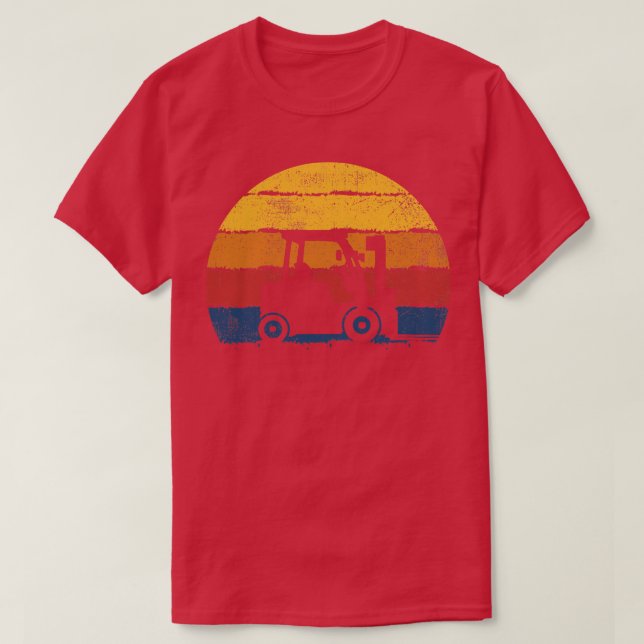 T-shirt Pilote de chariot élévateur (Design devant)