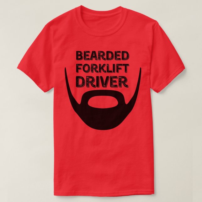 T-shirt Pilote de chariot élévateur à fourche (Design devant)