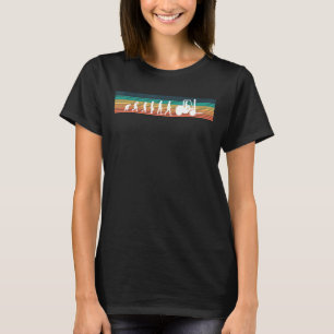 T-shirt Pilote de chariot élévateur vintage Retro Evolutio