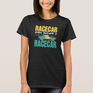 T-shirt Pilote de course de voiture de course de traîneau