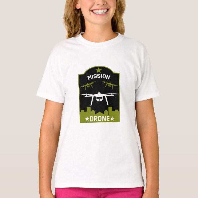T-shirt Pilote de drone de loisir (Devant)