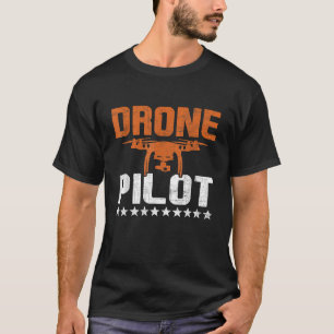 T-shirt Pilote de drone Opérateur de vol RC Quadcopter Vol