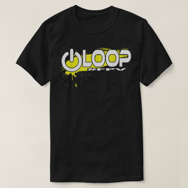 T-shirt Pilote de drone Powerloop Fpv Drone Pilote de dron (Design devant)