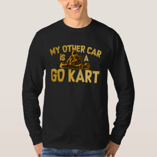 T-shirt Pilote de Karting Graphique Piste de Course Kart F