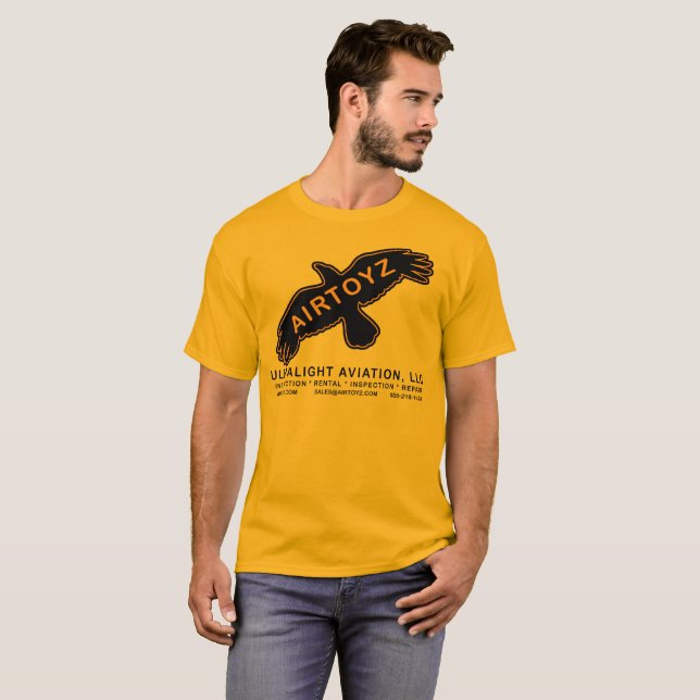 T-shirt Pilote de l'as PPG d'Airtoyz (Devant entier)