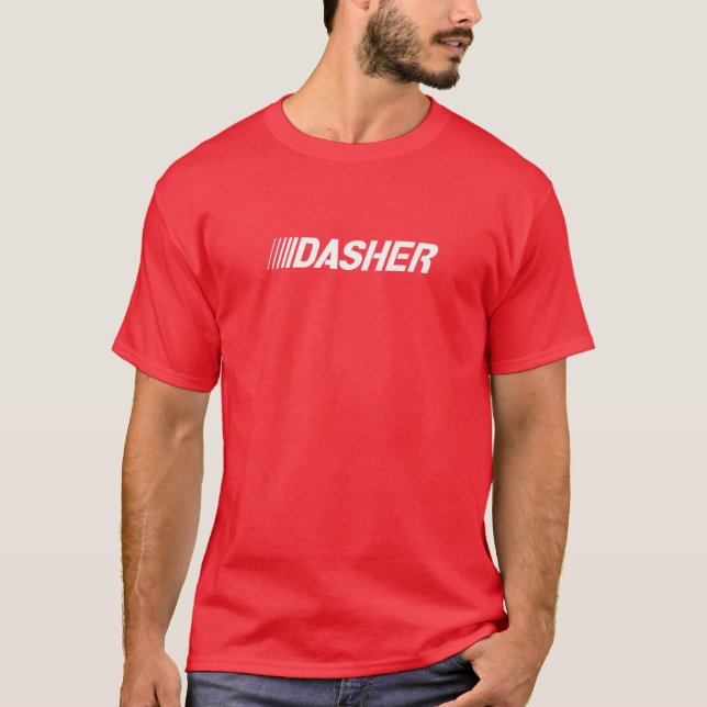 T-shirt Pilote de livraison DASHER Dashin (Devant)