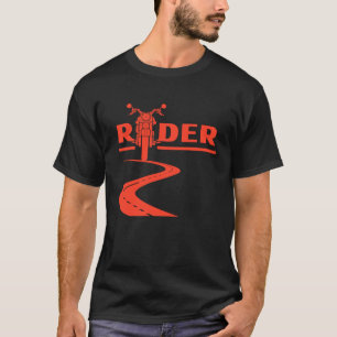 T-shirt Pilote de moto Fière