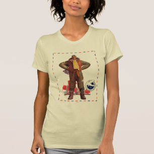 T-shirt Pilote de par avion