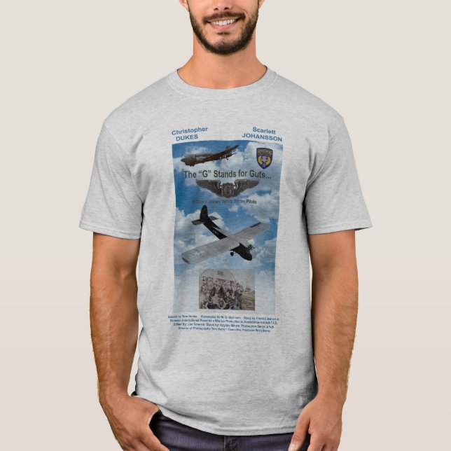 T-shirt pilote de planeur de la Seconde Guerre mon (Devant)
