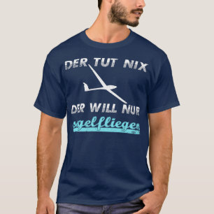 T-shirt Pilote de planeur de saut de planeur (1)