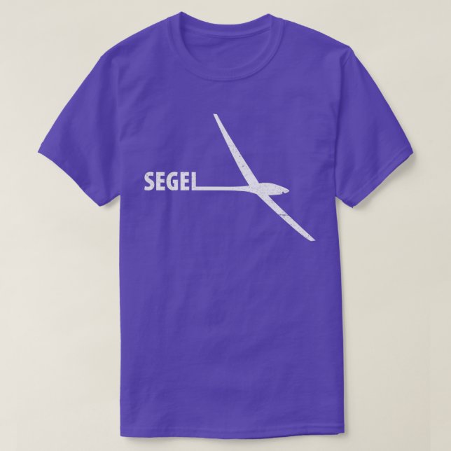 T-shirt Pilote de planeur de saut de planeur (2) (Design devant)