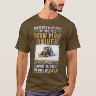 T-shirt Pilote de souffle de neige génial 3