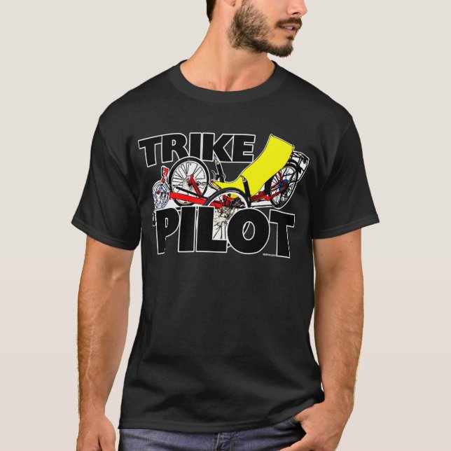 T-shirt Pilote de tricycle (Devant)