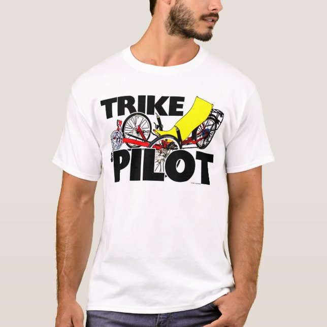 T-shirt Pilote de tricycle (Devant)