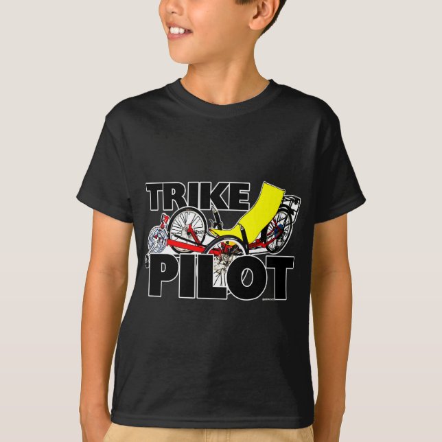T-shirt Pilote de tricycle (Devant)