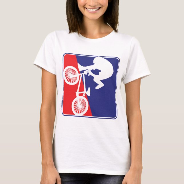 T-shirt Pilote de vélo BMX (Devant)