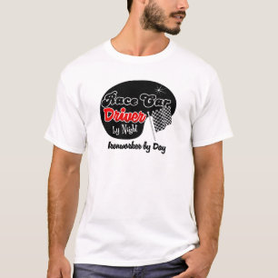 T-shirt Pilote de voiture de course par le serrurier de