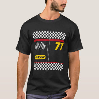 T-shirt Pilote De Voiture Race Pour Halloween S