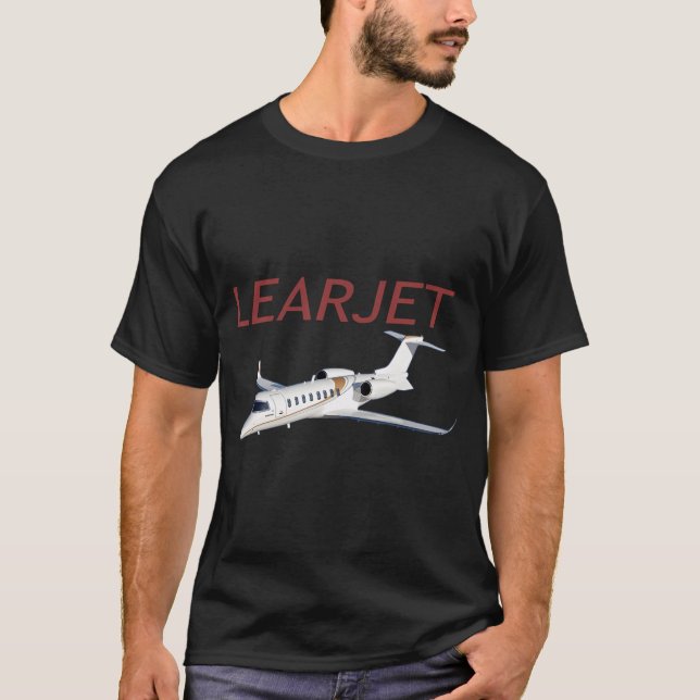 T-shirt Pilote de vol d'avion à réaction (Devant)
