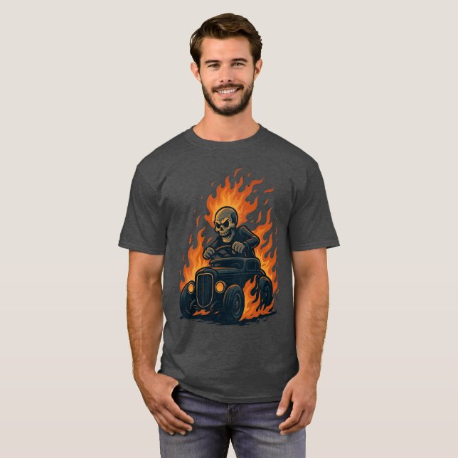 T-shirt Pilote d'enfer (Devant entier)