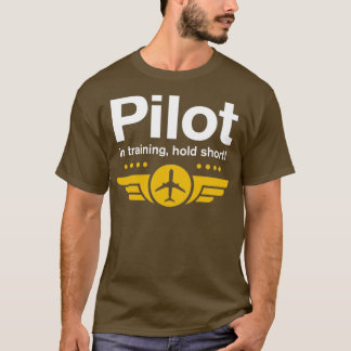 T-shirt Pilote d'entraînement à courte durée pour l'élève