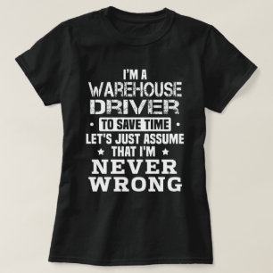 T-shirt Pilote d'entrepôt