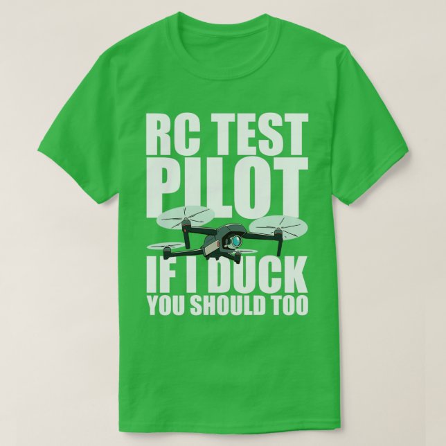 T-shirt Pilote D'Essai Rc Si Vous Pouvez Chuter, Vous Devr (Design devant)
