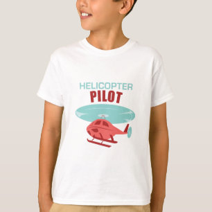 T-shirt Pilote d'hélicoptère
