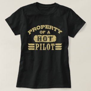 T-shirt Pilote drôle