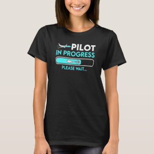 T-shirt Pilote en cours futur pilote jouet avion