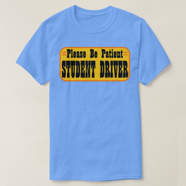 T-shirt Pilote étudiant (Design devant)